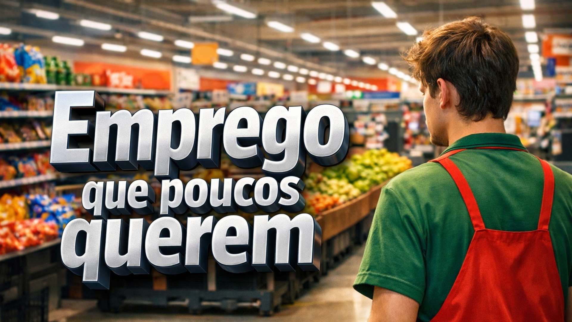 Relato real detalha por que o trabalho em supermercados, com salários baixos e falta de EPI, enfrenta crise de mão de obra.