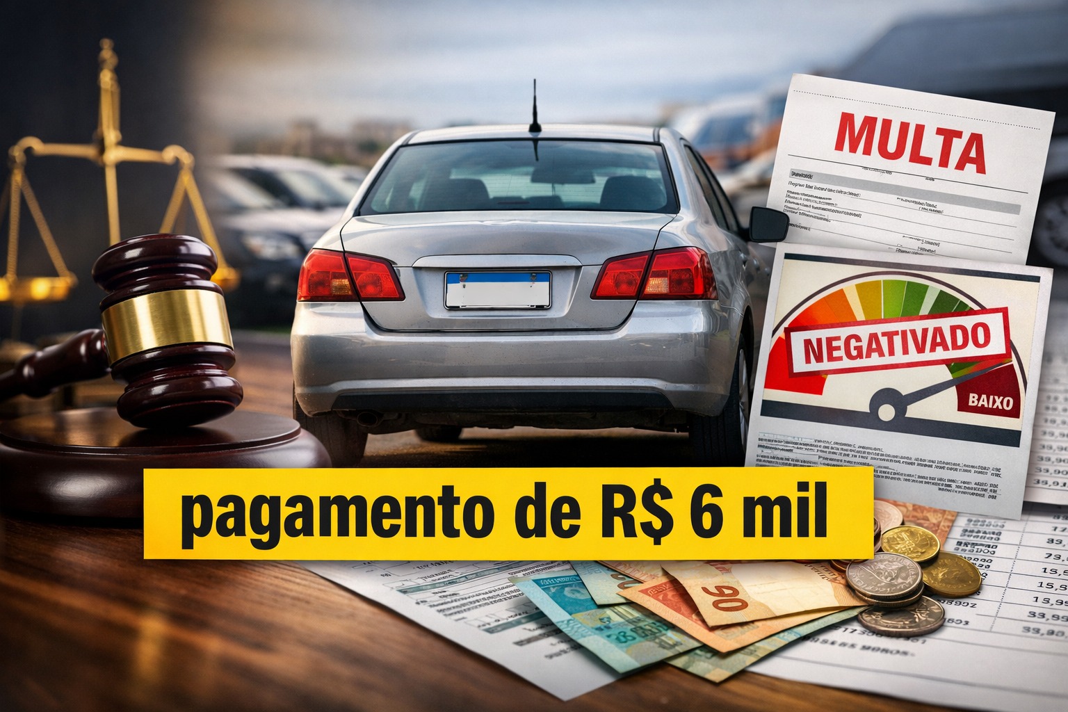 Justiça condena revendedora por falta de transferência de veículo, fixa indenização por danos morais e prejuízos materiais