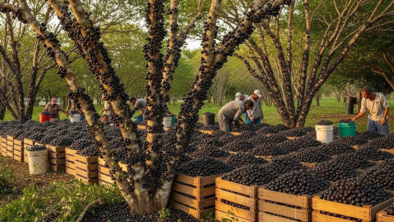 Maior fazenda de jabuticabas do mundo em Goiás 42 mil árvores produzindo juntas, história de um pedreiro visionário, turismo rural gigante e o desafio impossível que ninguém