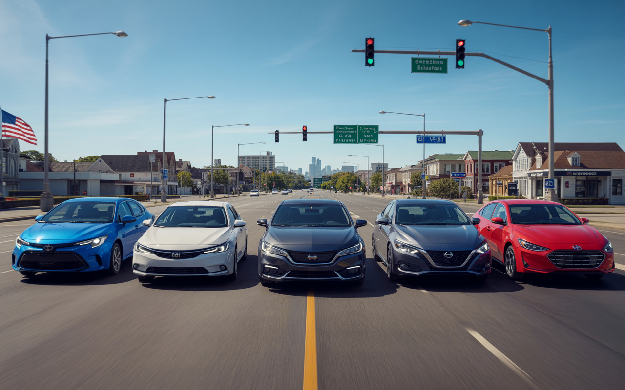 Quais são os carros populares dos Estados Unidos? Enquanto o Brasil tem Gol e Onix, os americanos consideram outros modelos como veículos de entrada