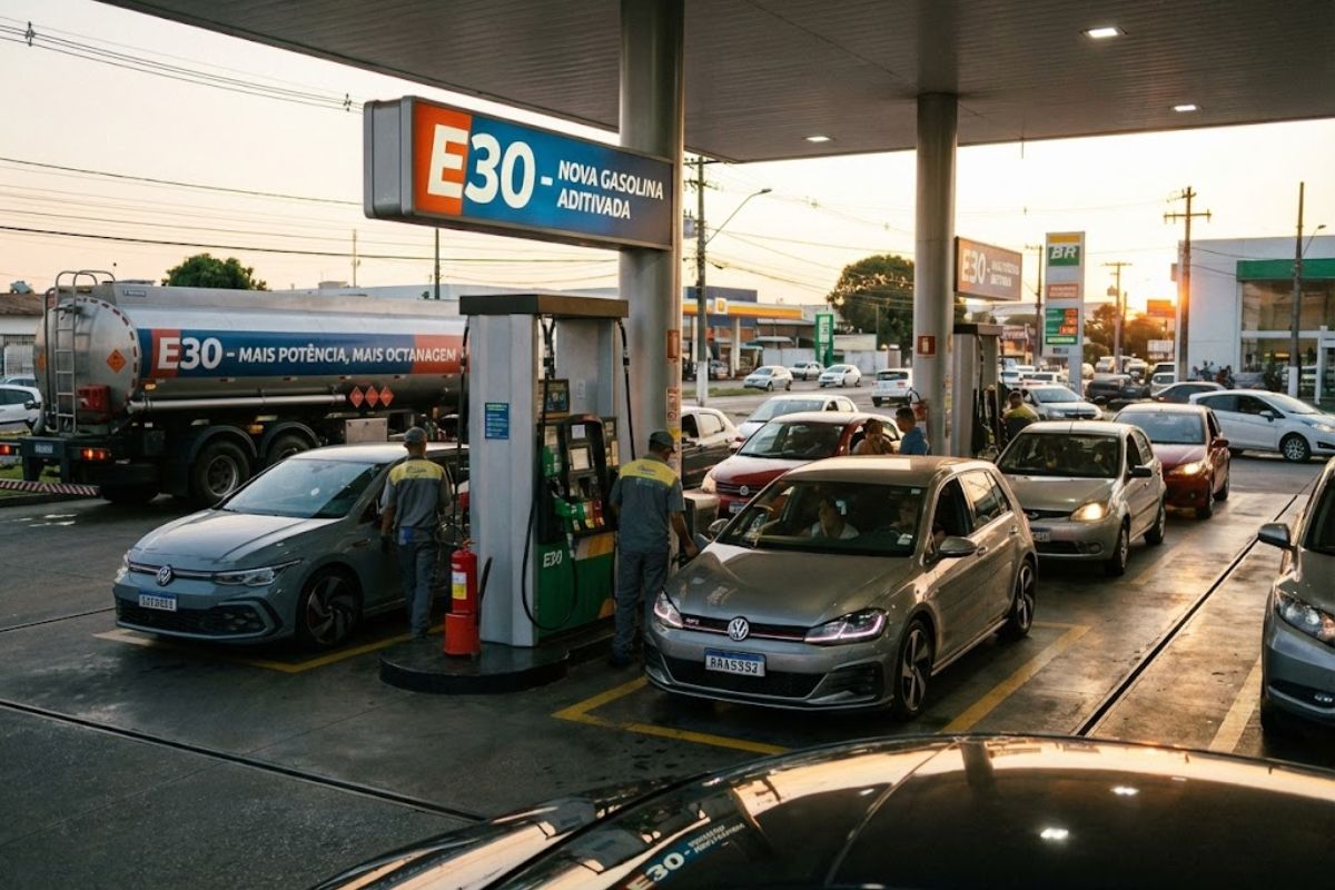 A nova gasolina E30 aumenta a octanagem, aproveita etanol para proteger motores e, nos postos de todo o país, promete melhor desempenho sem elevar o consumo para quem roda diariamente