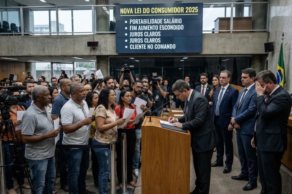 A nova lei do consumidor 2025 reforça portabilidade de salário e portabilidade de crédito, exige transparência de juros e dá mais peso a reclamações no Banco Central.