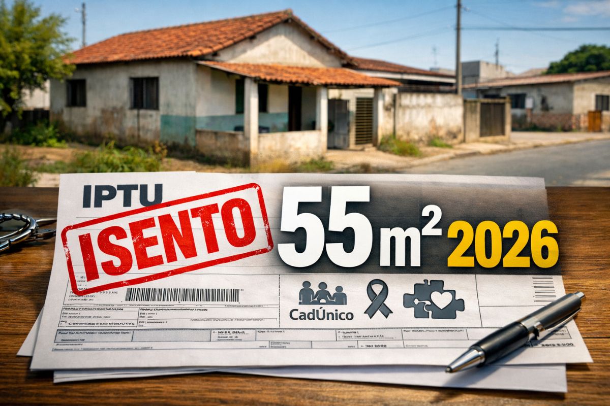Nova isenção do IPTU em Uberaba garante IPTU zero para famílias de baixa renda inscritas no CadÚnico com único imóvel usado como moradia.
