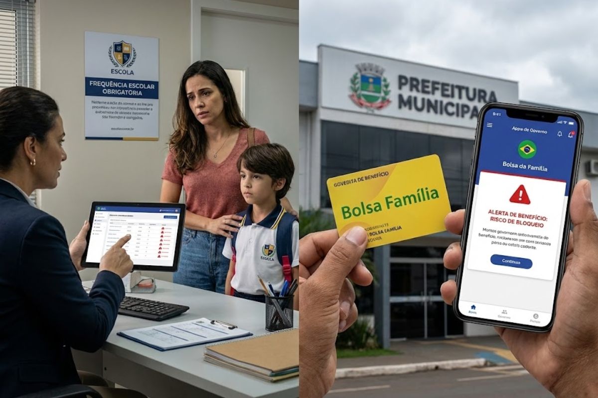 Nova portaria MEC MDS altera Bolsa Família, exige frequência escolar, usa Sistema Presença e pode cortar benefício social de quem não cumprir regra.