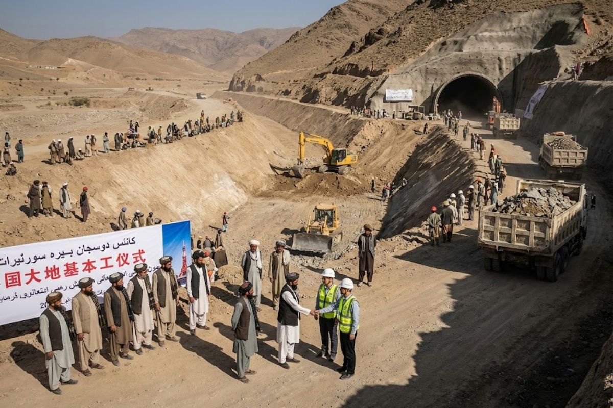 Talibã usa canal artificial, mineração e acordos com a China para tentar transformar o Afeganistão pobre em plataforma de poder regional e dinheiro.