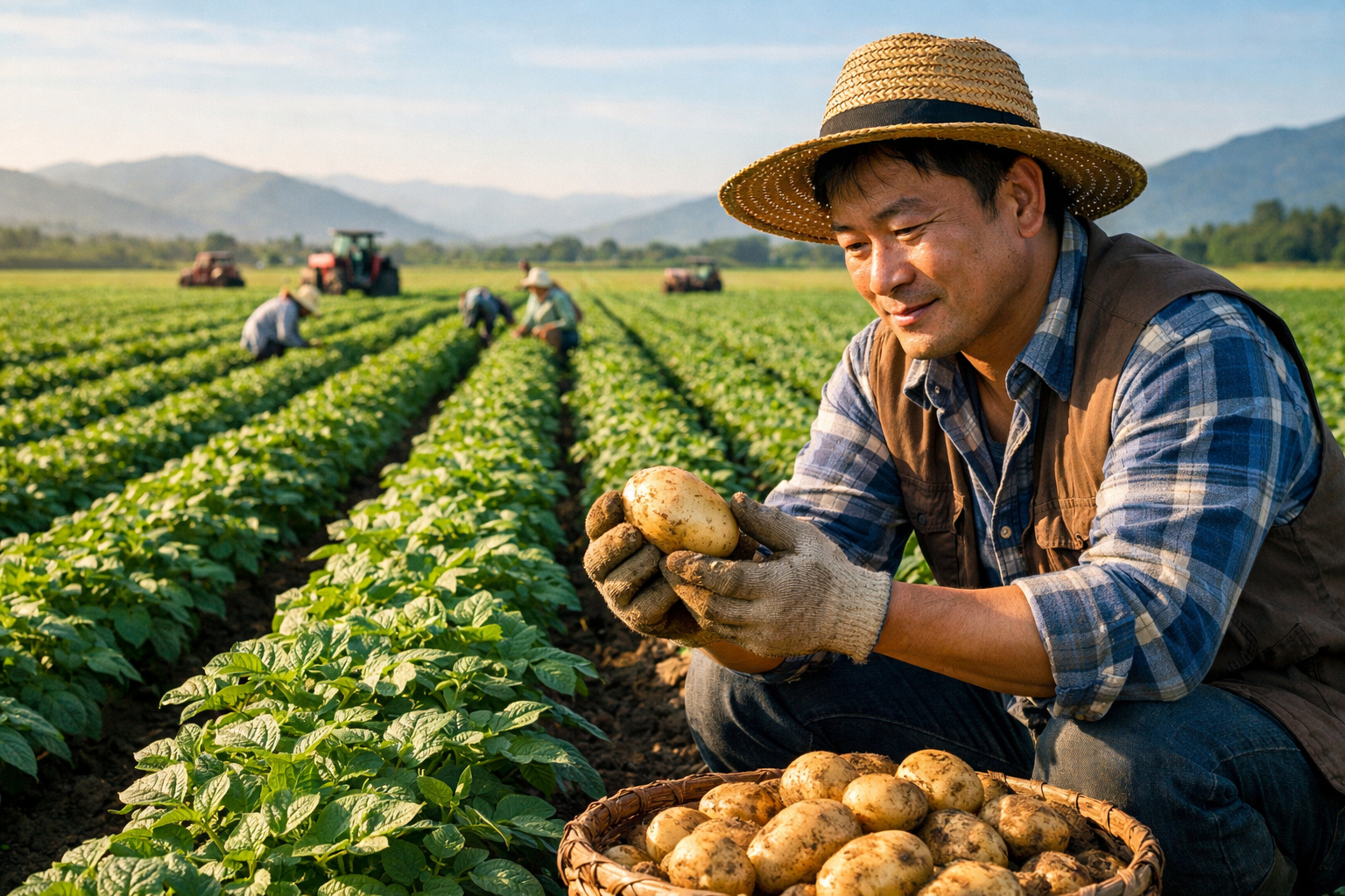 O país que domina a produção mundial de batatas: colhe centenas de milhões de toneladas por ano e sustenta a alimentação diária de bilhões de pessoas