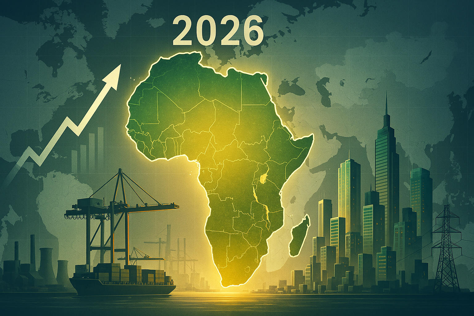 PIB global em 2026: países africanos lideram o ranking de crescimento econômico, superam economias tradicionais e devem puxar a expansão mundial, aponta projeção do FMI