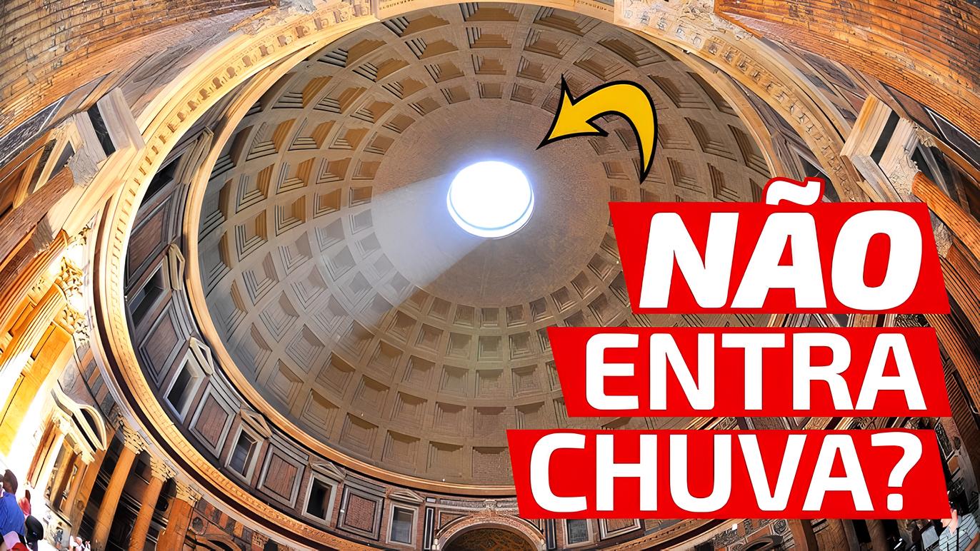 Feito há quase 2.000 anos com concreto sem aço e cinzas vulcânicas que continuam fortalecendo a estrutura, o Pantheon mantém sua cúpula de 43,3 metros como o maior monumento não reforçado do mundo antigo e moderno