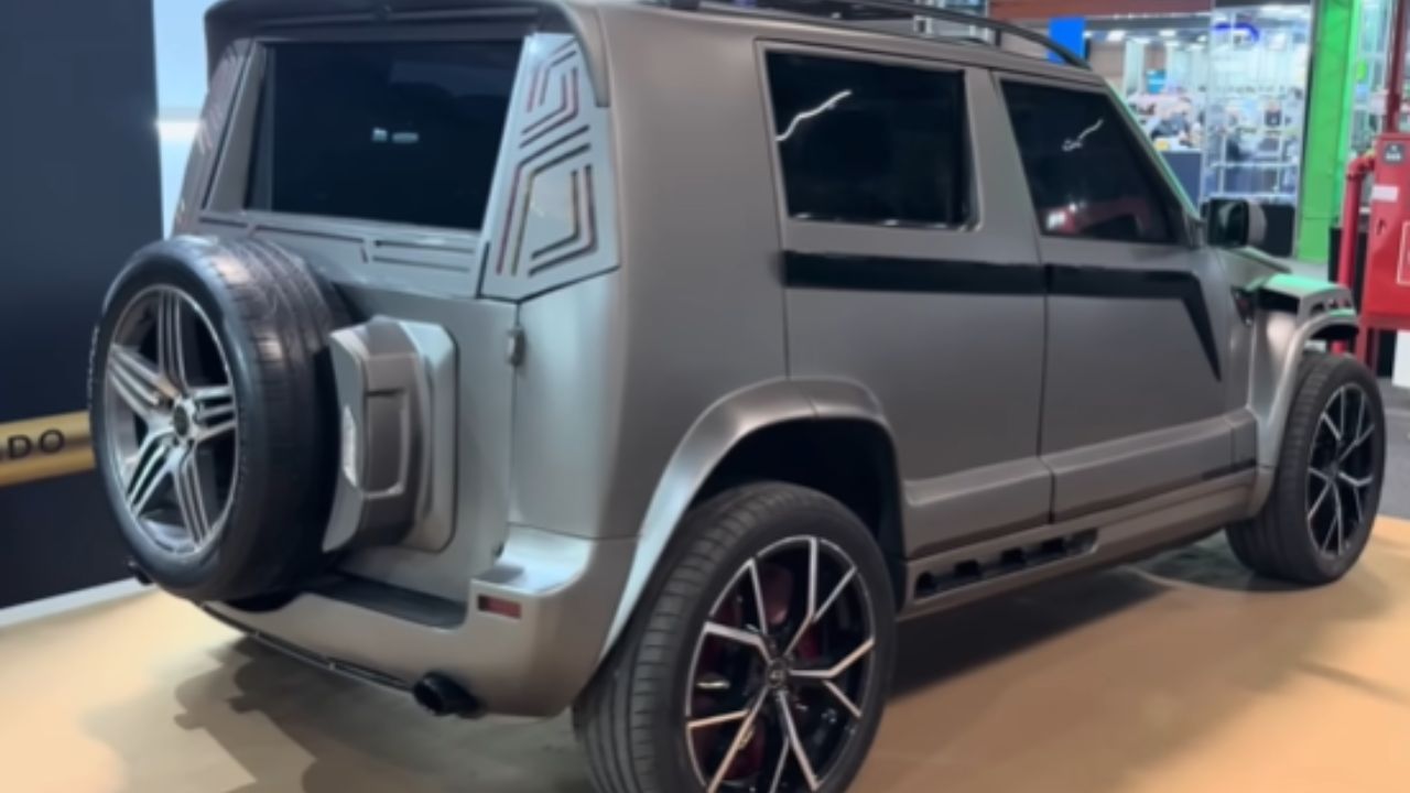 Pernambucano passa 9 anos construindo SUV artesanal em chapa de aço, com motor 4.0 seis-cilindros, portas automáticas e design patenteado (1)