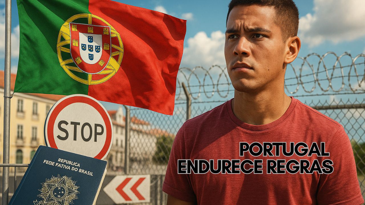 Portugal suspende visto de procura de trabalho, endurece regras para imigrantes e deixa brasileiros em alerta com novas exigências, limites ao reagrupamento familiar