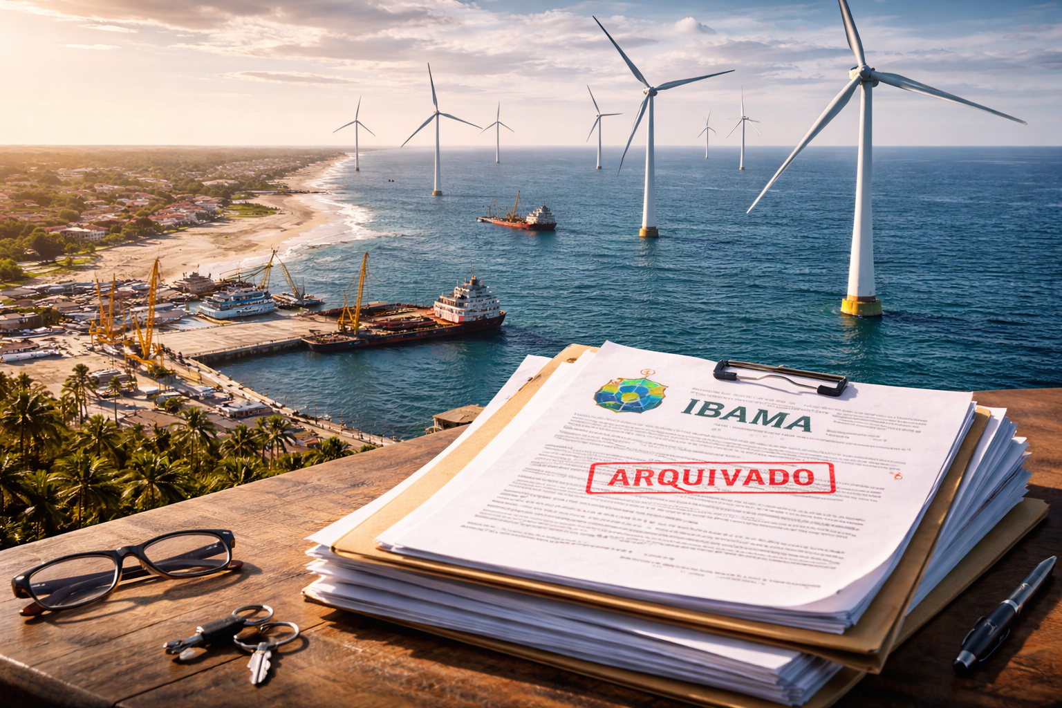 Projetos offshore enfrentam entraves regulatórios após decisão do Ibama no Ceará