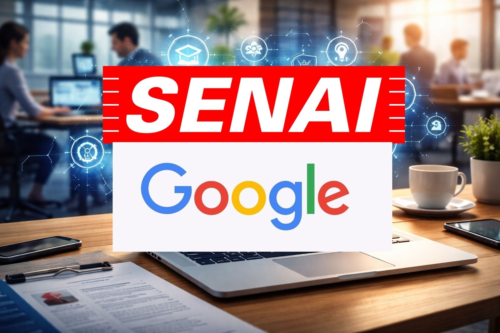 Plataforma gratuita de IA do SENAI, desenvolvida com Google Cloud, analisa currículos, aponta lacunas, recomenda cursos