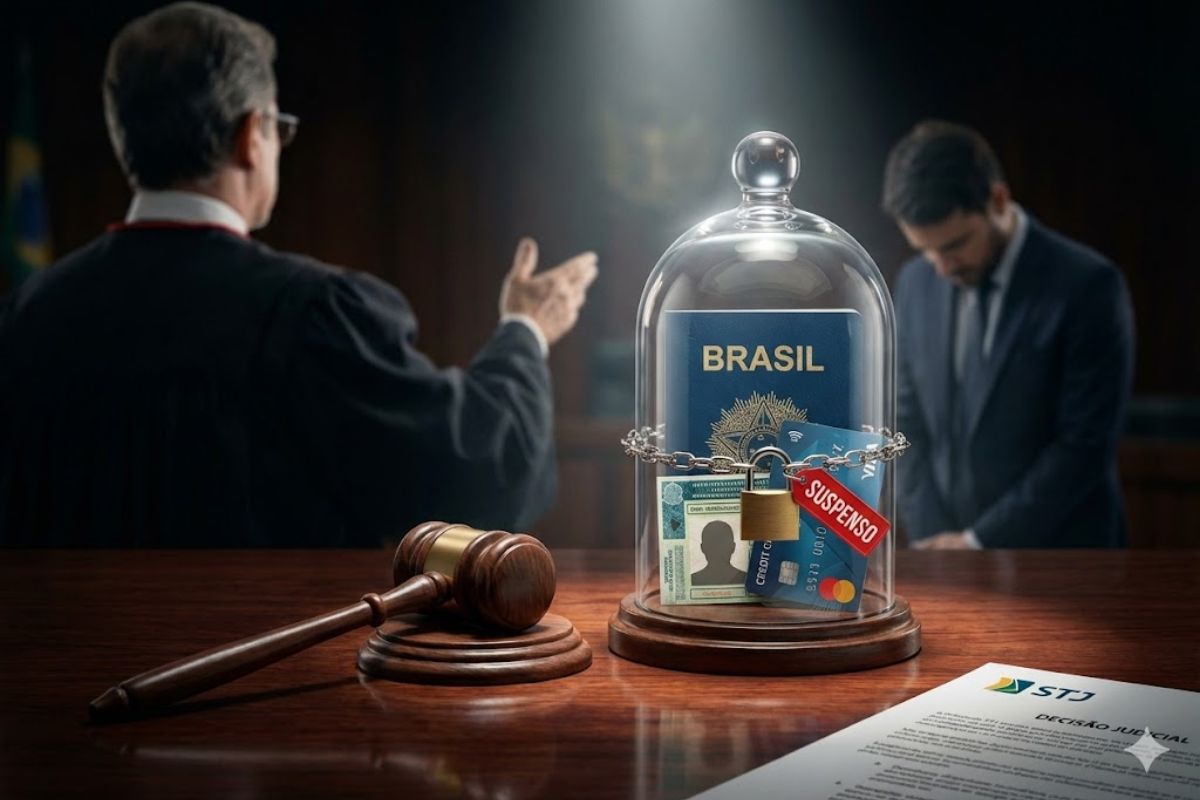 STJ autoriza juiz a suspender passaporte e cartão de crédito em execução civil, endurecendo cobrança de dívida e reforçando poder judicial nas decisões.