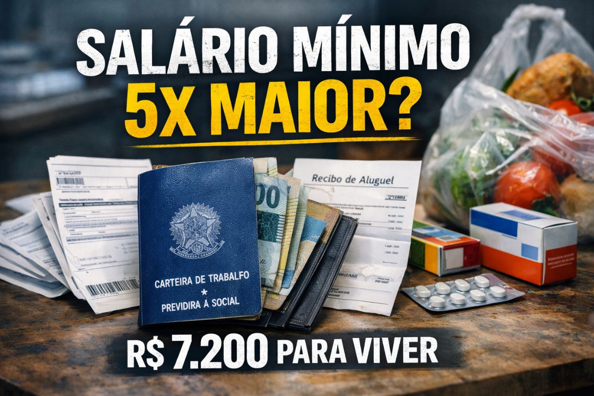 salário mínimo de verdade revela salário mínimo distante da cesta básica e do custo de vida, deixando o trabalhador pobre sem folga no orçamento.