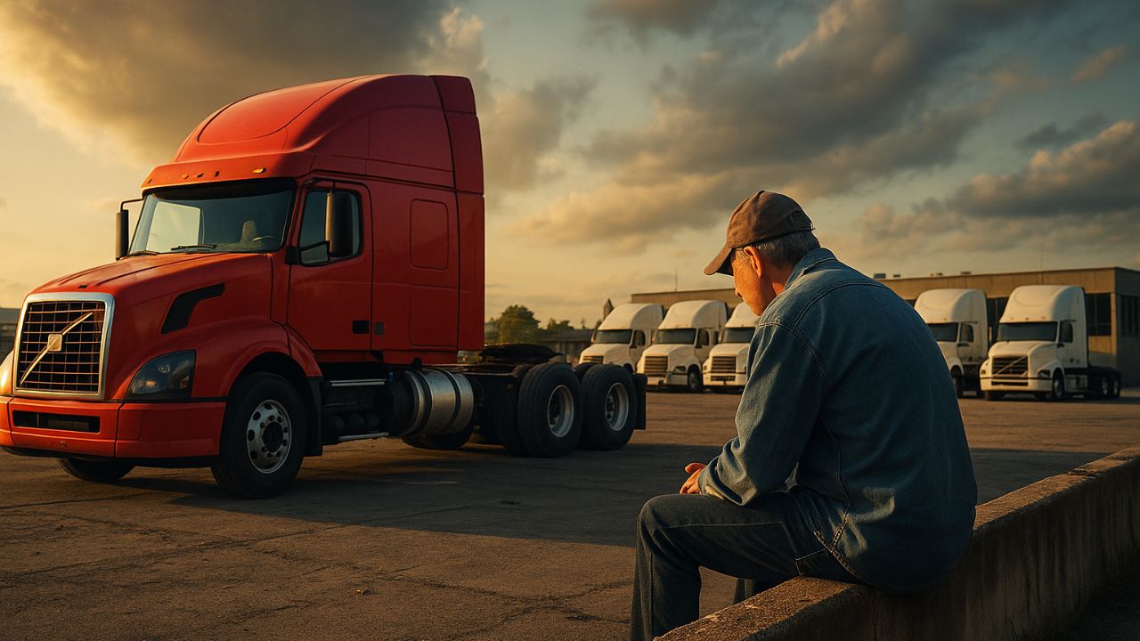 Santa Catarina vive apagão de caminhoneiros: 15 mil vagas sem preencher, frota milionária parada, motoristas desistindo por medo, falta de apoio, jornadas exaustivas e famílias vivendo