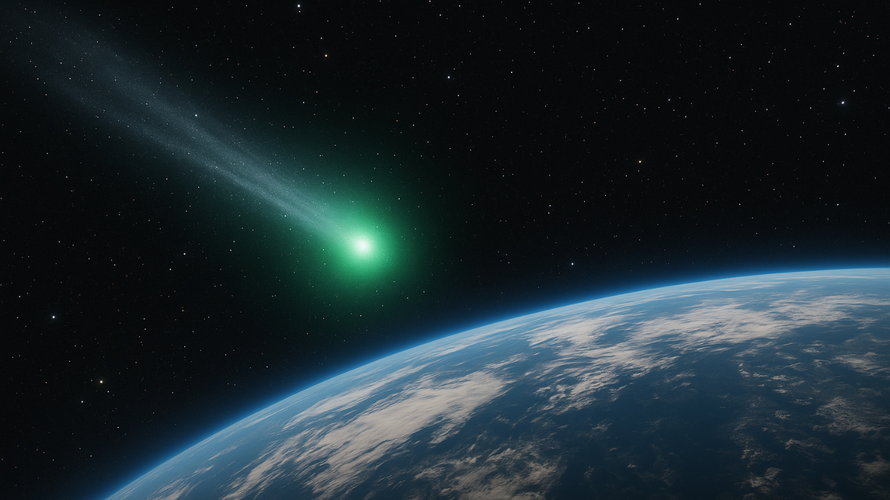 Cometa 3I/ATLAS se aproxima da Terra este mês há algum risco? Entenda a trajetória segura do corpo interestelar.