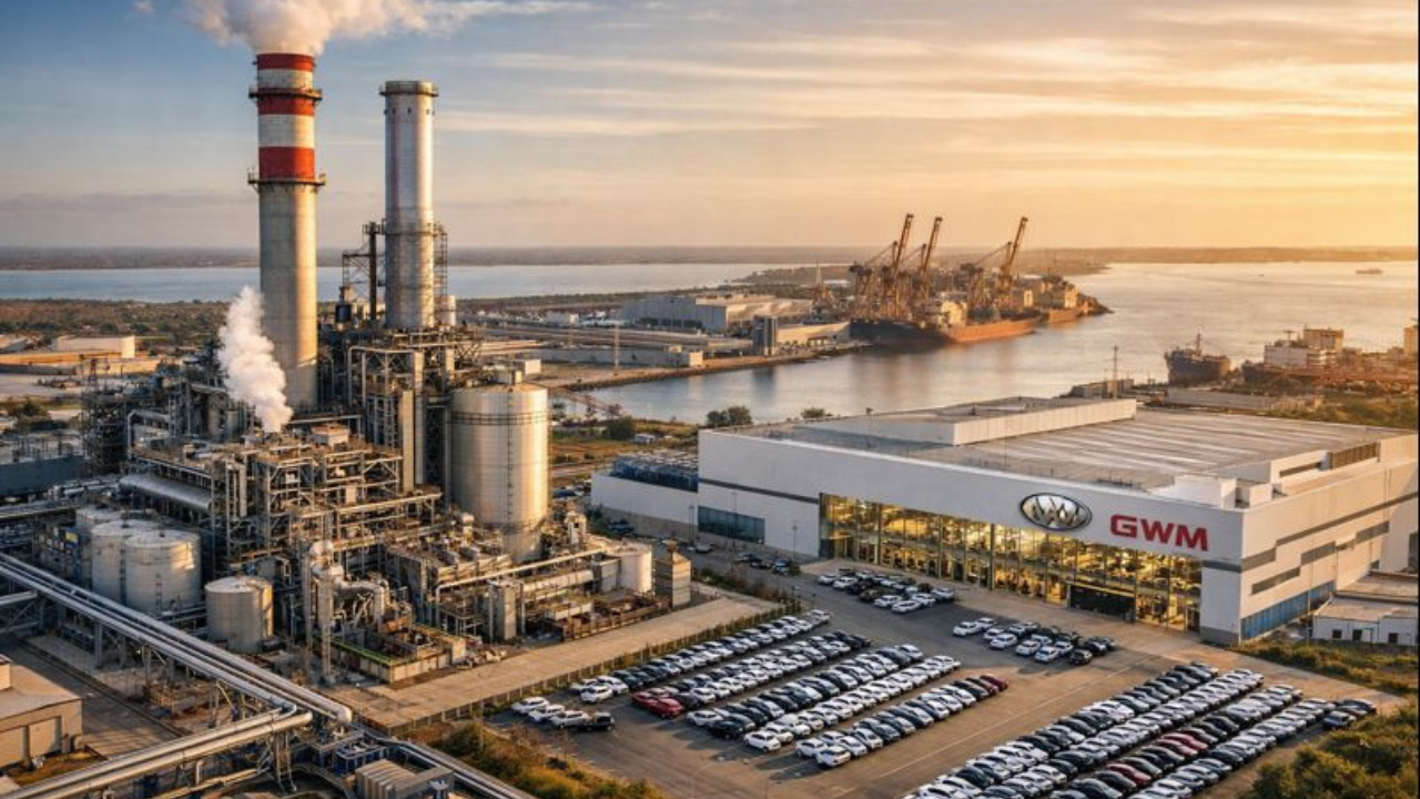 Projeto de usina termelétrica a gás natural avança no RS e se torna decisivo para viabilizar investimento industrial da montadora GWM.