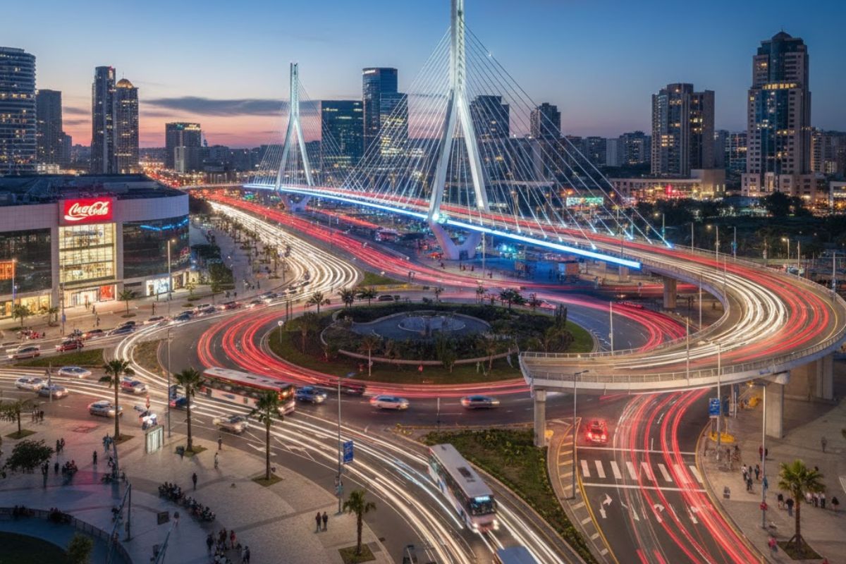 Viaduto estaiado na rotatória da Coca Cola, em Campo Grande, promete destravar o trânsito, reduzir atrasos para motoristas e criar novo cartão postal urbano na região.