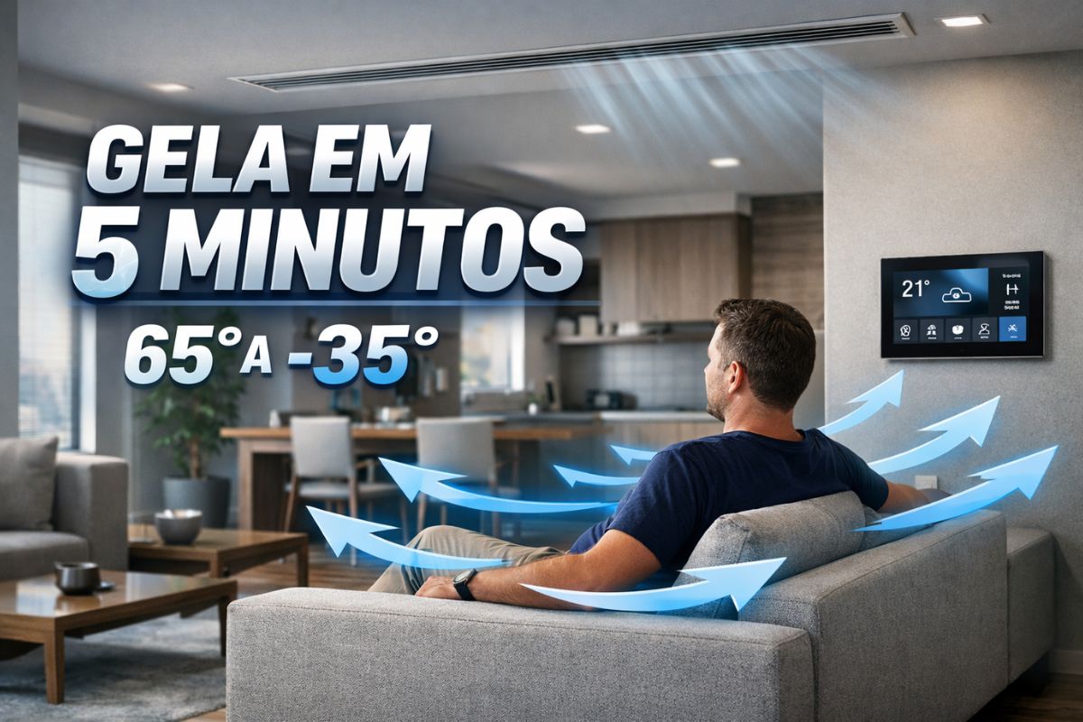 Xiaomi lança ar condicionado inteligente para casa inteligente com alta eficiência energética, capaz de resfriar e economizar energia em minutos.