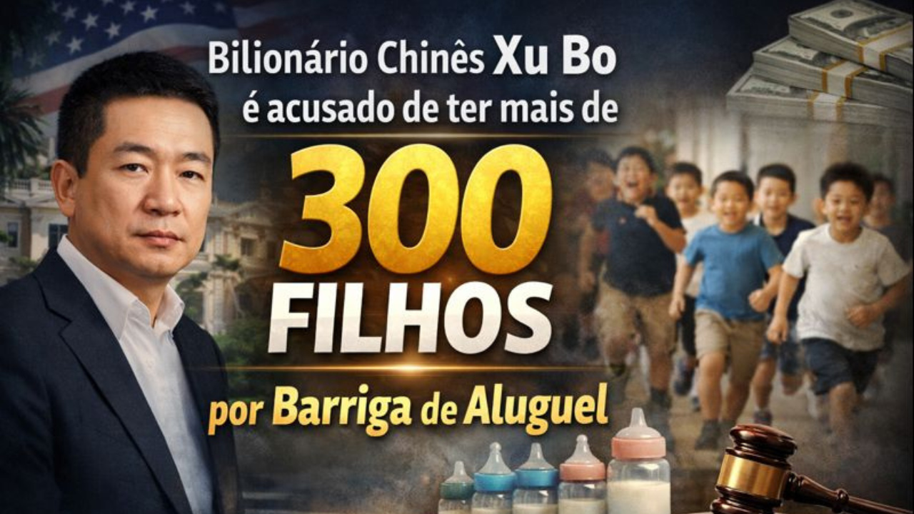 Caso envolvendo Xu Bo, bilionário da indústria de games, levanta polêmica sobre barriga de aluguel e guarda de filhos.