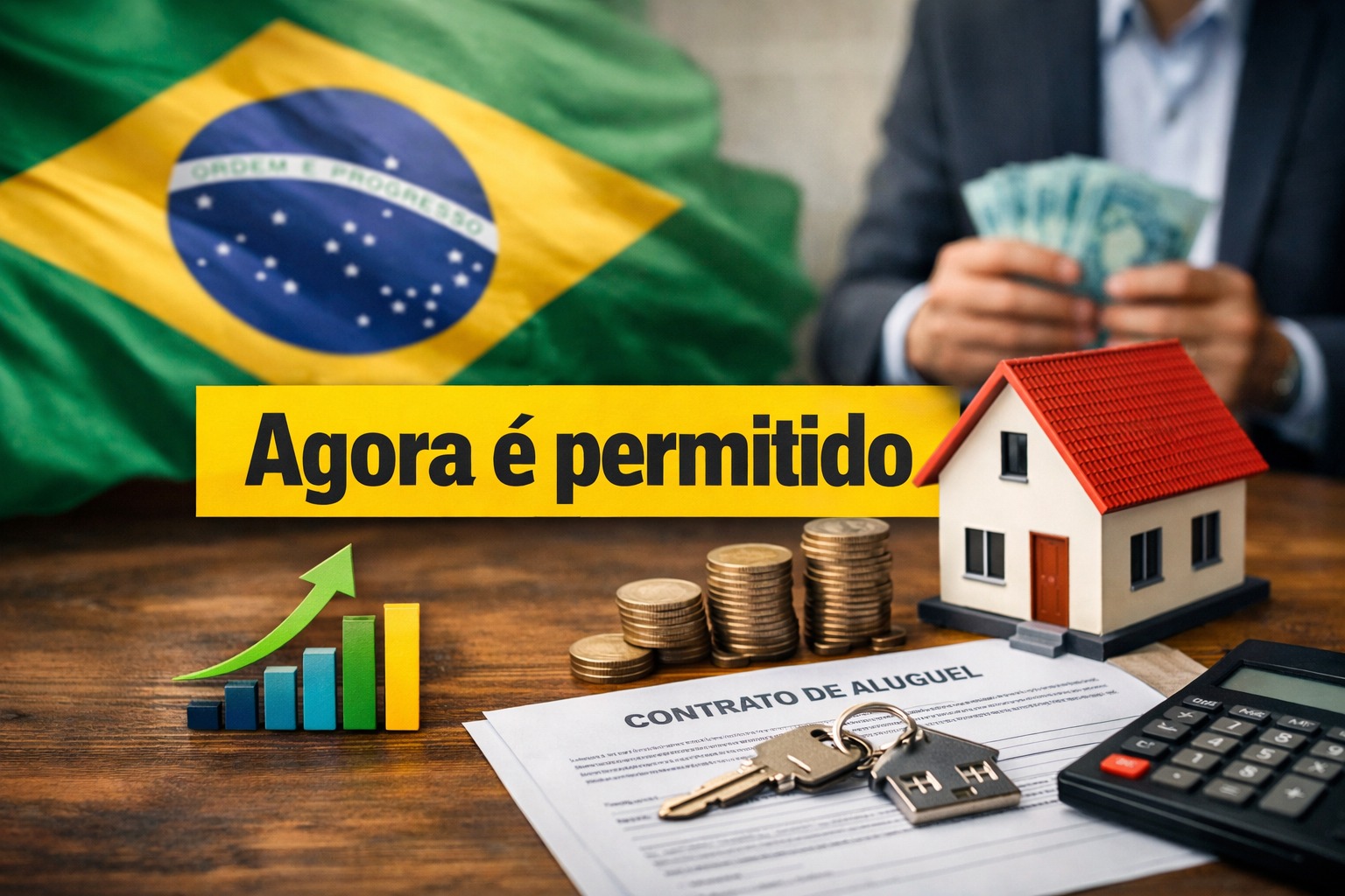 CCJ aprova projeto que autoriza desconto de aluguel em folha para trabalhadores e servidores, fixa limite de 30% da renda líquid