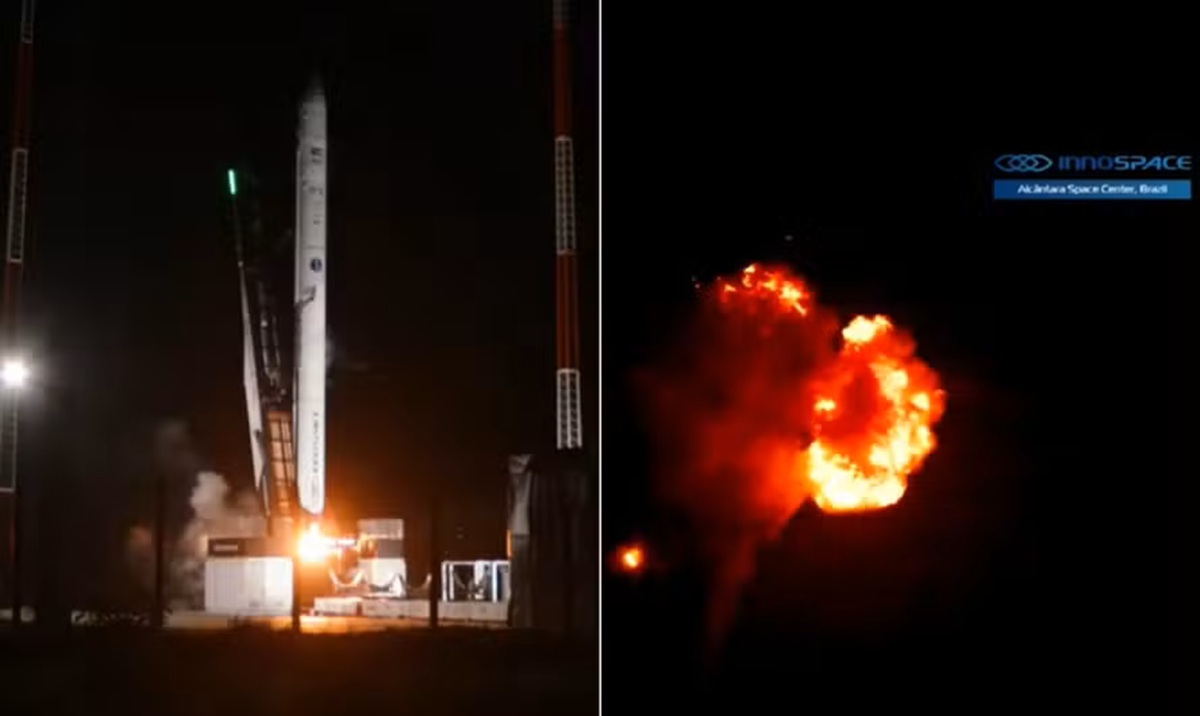 Foguete sul-coreano explode após tentativa de lançamento ao espaço em território brasileiro