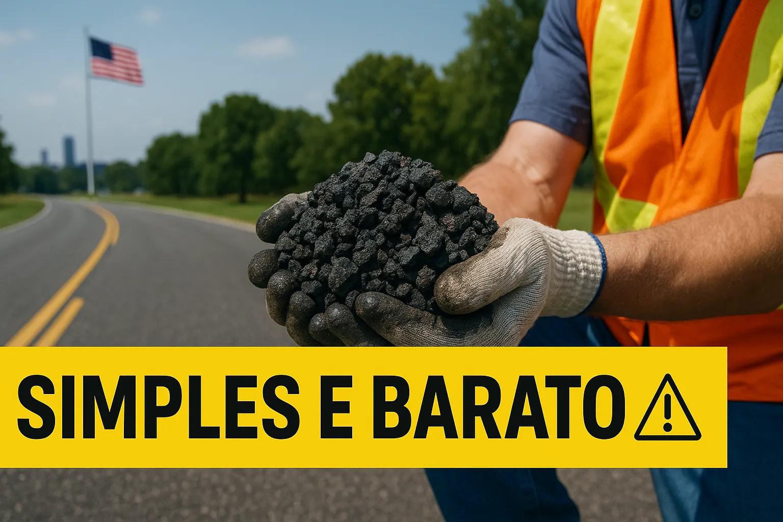 Descoberta aponta ingrediente simples no asfalto capaz de elevar em até 70% a recuperação estrutural, melhorar desempenho no frio e reduzir