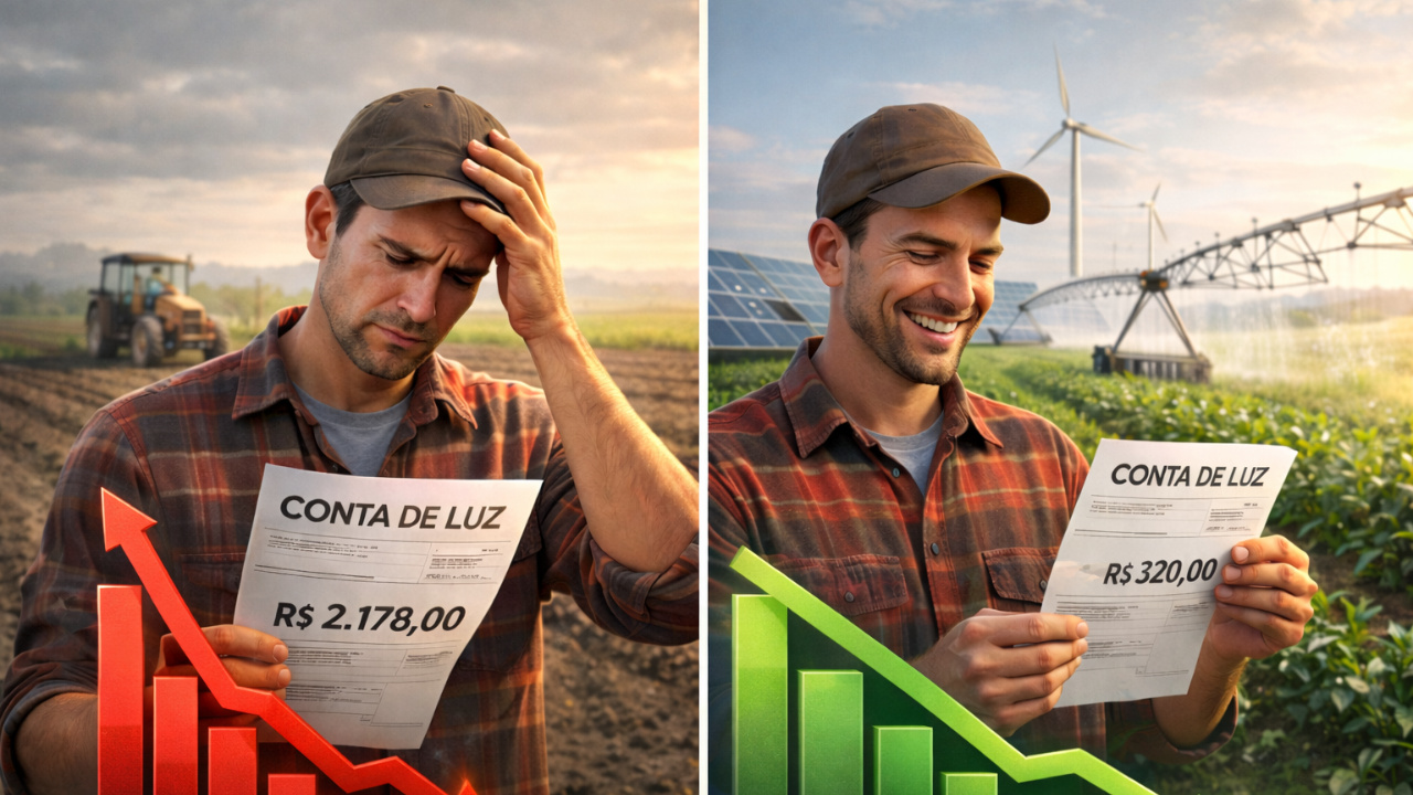 Mudança regulatória da Aneel pode elevar custos no campo, e a autonomia energética aliada à irrigação inteligente surge como alternativa para conter altas na conta de luz.