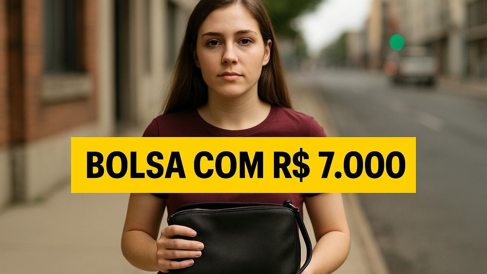 Jovem encontra bolsa com R$ 7 mil na região central, entrega à polícia e ajuda dono recém demitido a recuperar o dinheiro