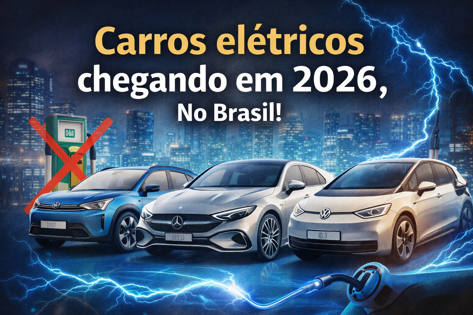 Carros elétricos em 2026: os lançamentos confirmados e as apostas que podem mudar o mercado brasileiro