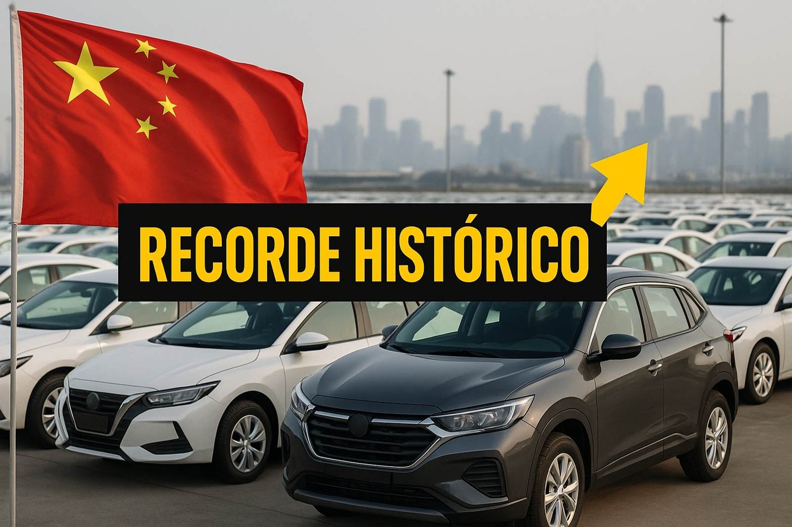 China prevê 34 milhões de vendas em 2025 e avanço surpreendente nas exportações, impulsionando a liderança global do país no setor automotivo