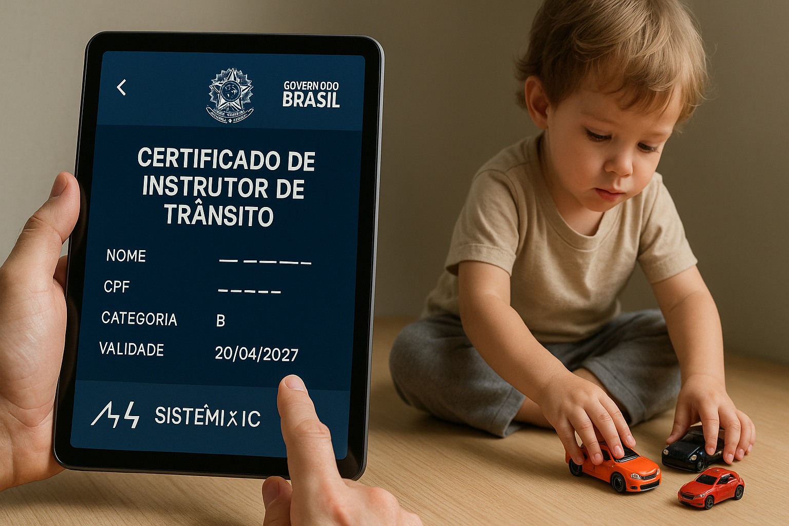 Falha no sistema da CNH do Brasil permite emissão de certificado de instrutor de trânsito sem validação de idade ou habilitação.