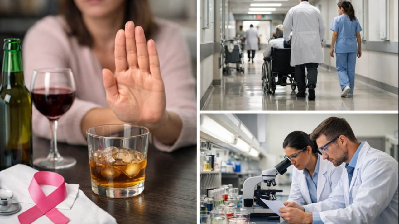 Consumo de álcool eleva risco de câncer, incluindo câncer de mama, e reforça a necessidade de ações de saúde pública.