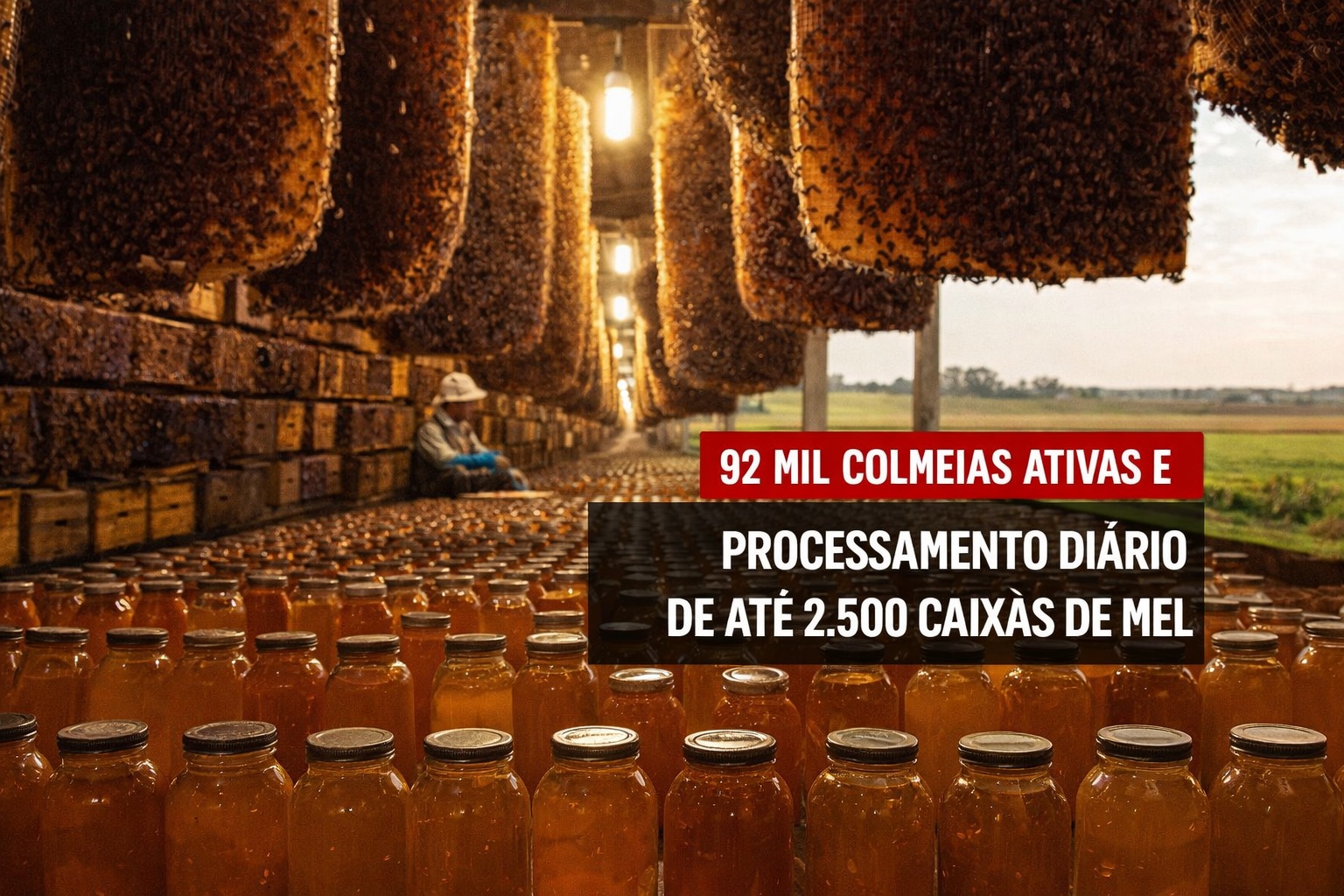 Colmeias, Abelhas, Mel, Fazenda