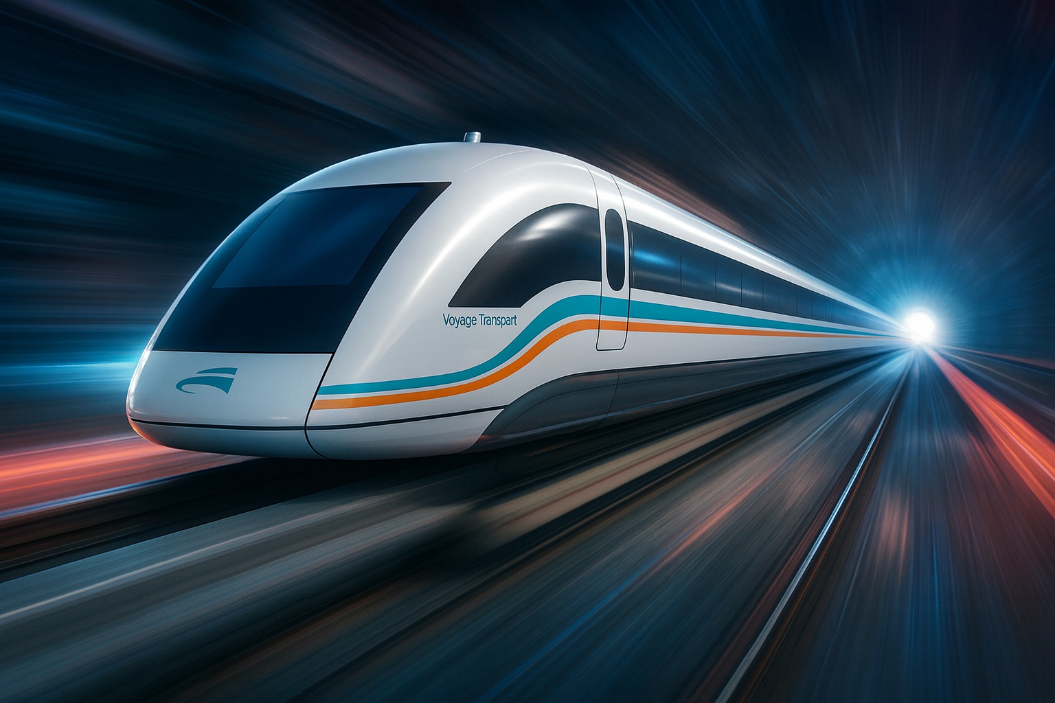 Trem Maglev, trem, Trilhos