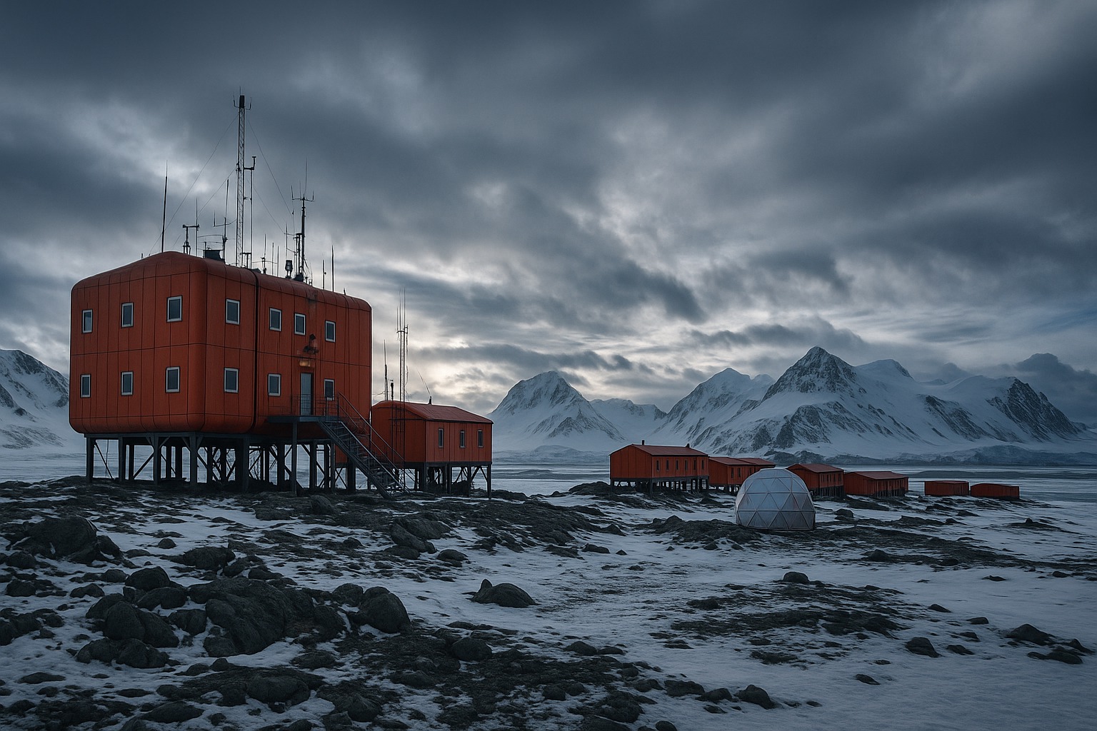 Antártida, Estudos, Bases, Estações