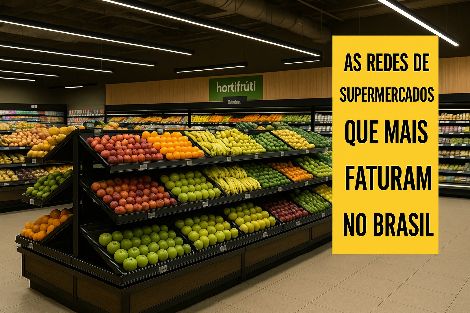 Supermercados, Faturamento