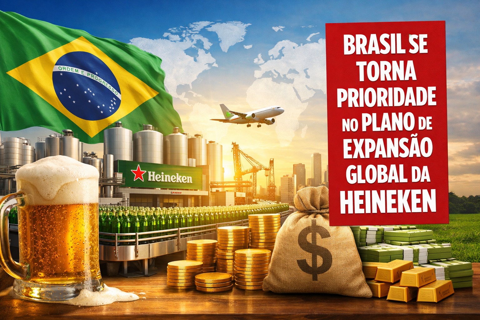 Brasil, Expansão, Cerveja, Heineken