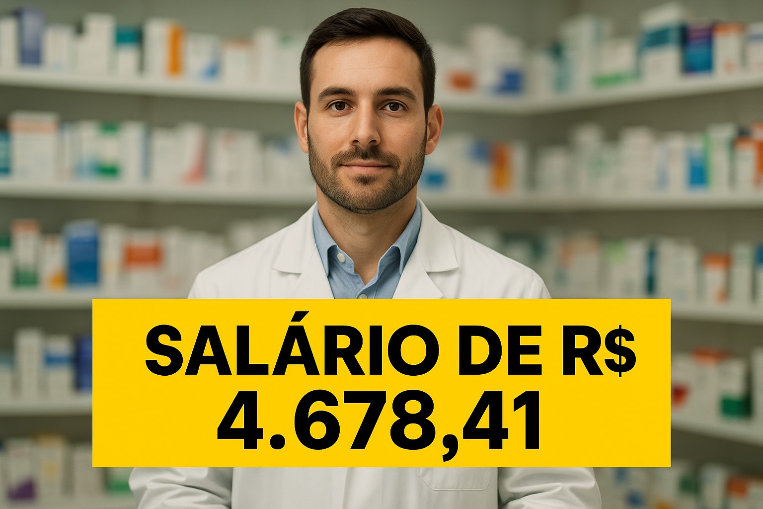 SESI mantém processo seletivo permanente para farmacêutico em Lages, com salário de R$ 4.678,41, 220 horas mensais, benefícios completos e contratação por prazo indeterminado