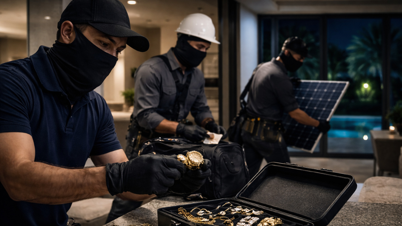 Polícia investiga grupo suspeito de fraudar condomínios com financiamentos de energia solar, usando atas falsas e adulteração de contas para desviar recursos bancários.