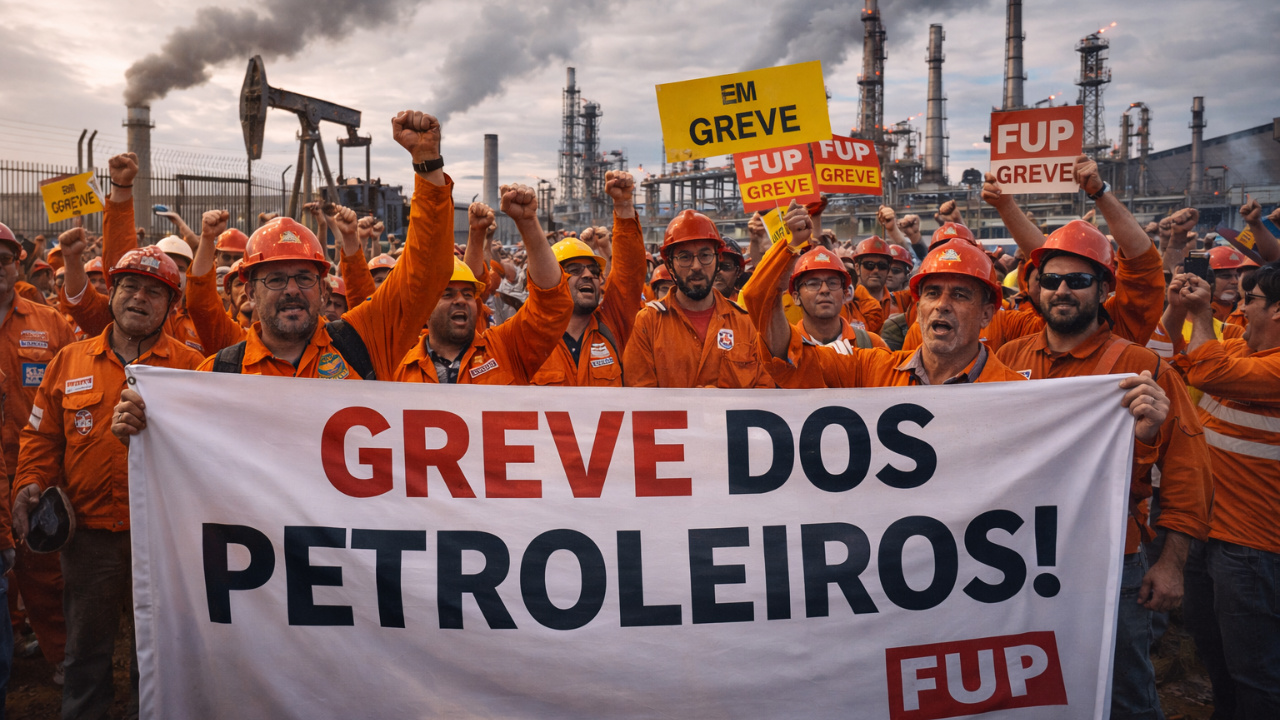 Greve nacional no sistema Petrobrás chega ao terceiro dia, mantém paralisação de campos de petróleo na Bahia e amplia adesão em refinarias, plataformas e unidades operacionais em outros estados.
