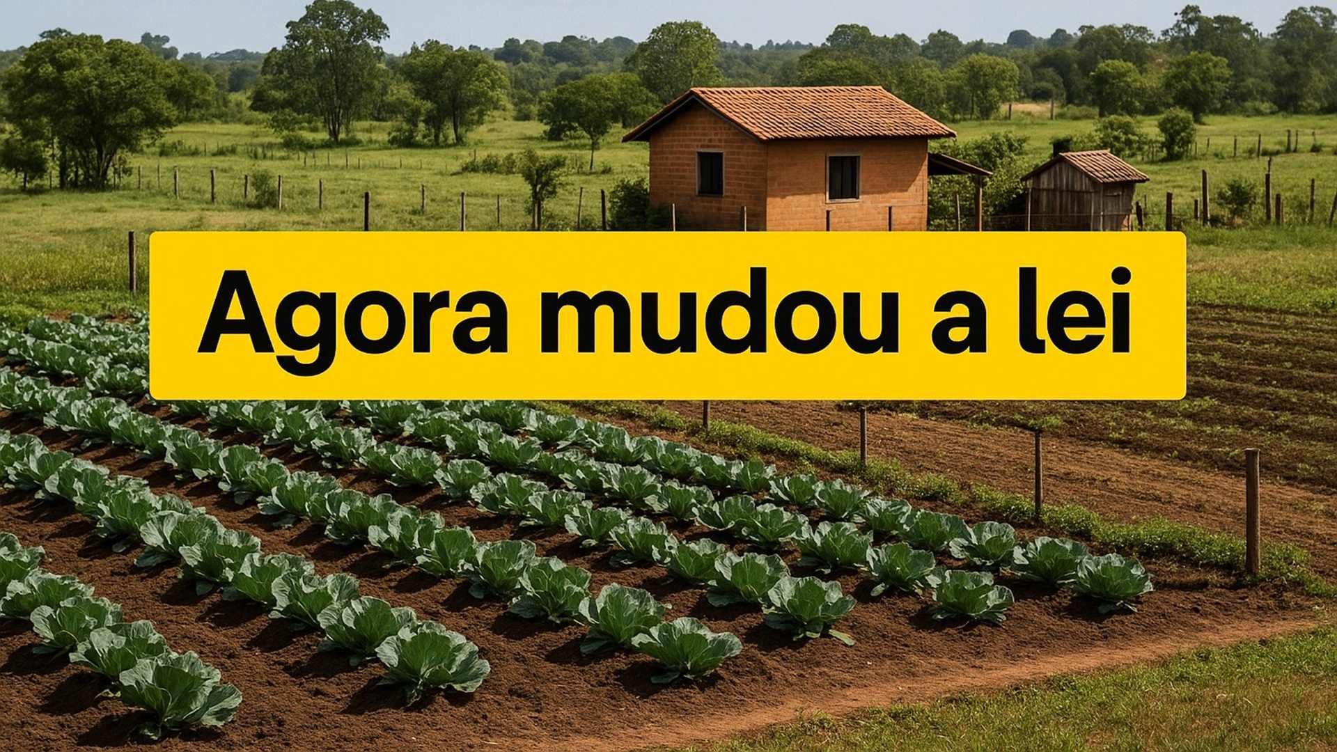 Chácaras de até 2 mil metros quadrados passam a ser reconhecidas como propriedades rurais com acesso a crédito