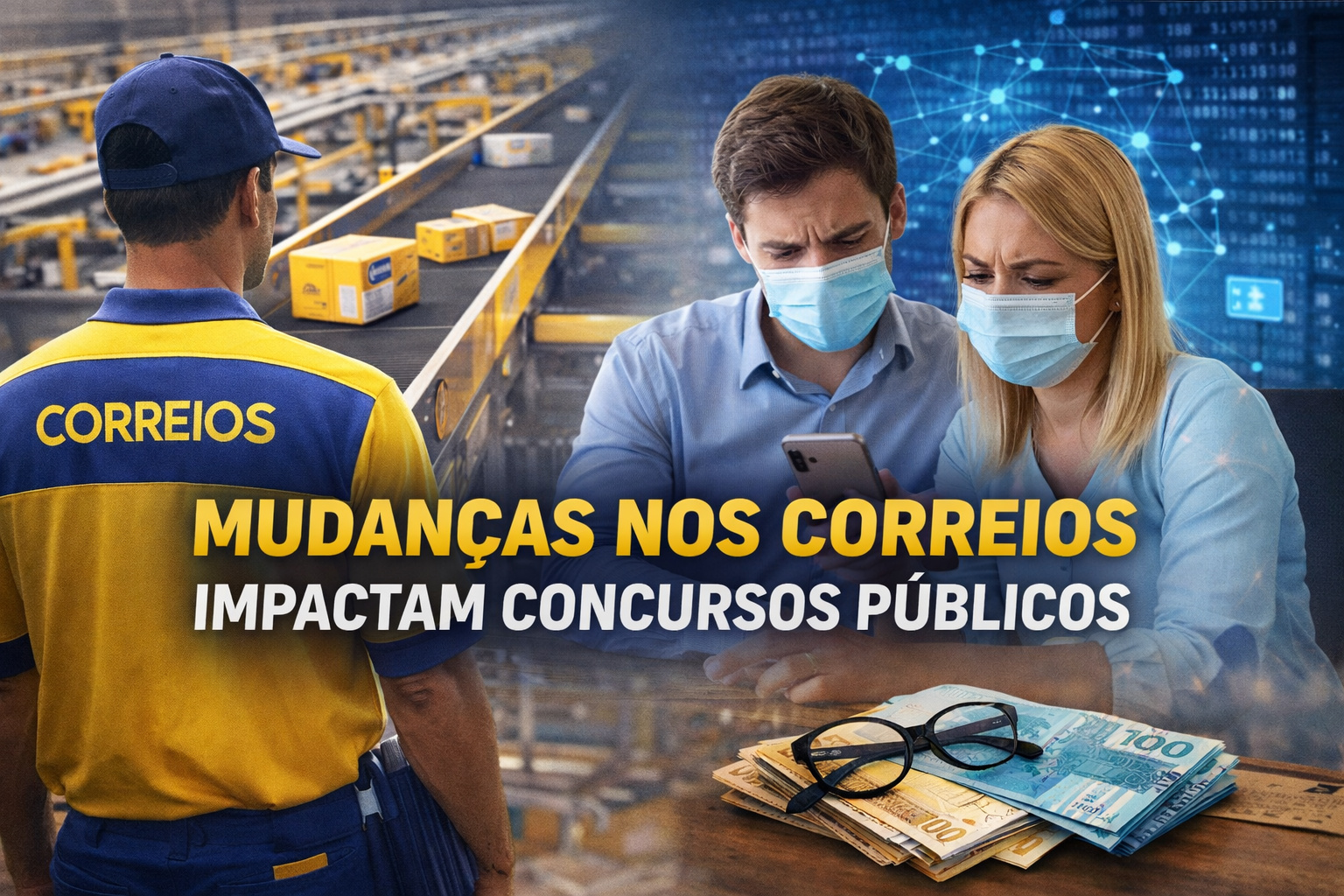 Aprovados dos concursos dos Correios acompanham mudanças que podem alterar convocações