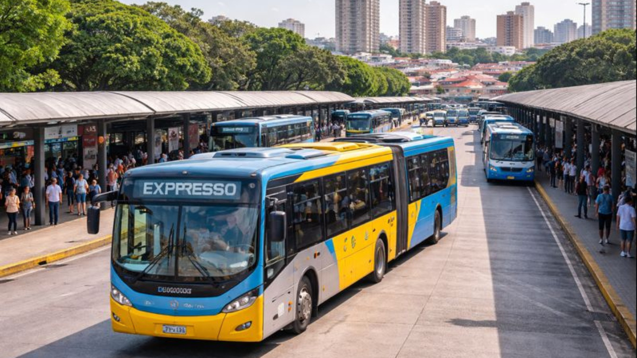 Presidente Prudente inicia novo transporte coletivo com linhas expressas para melhorar a mobilidade urbana.