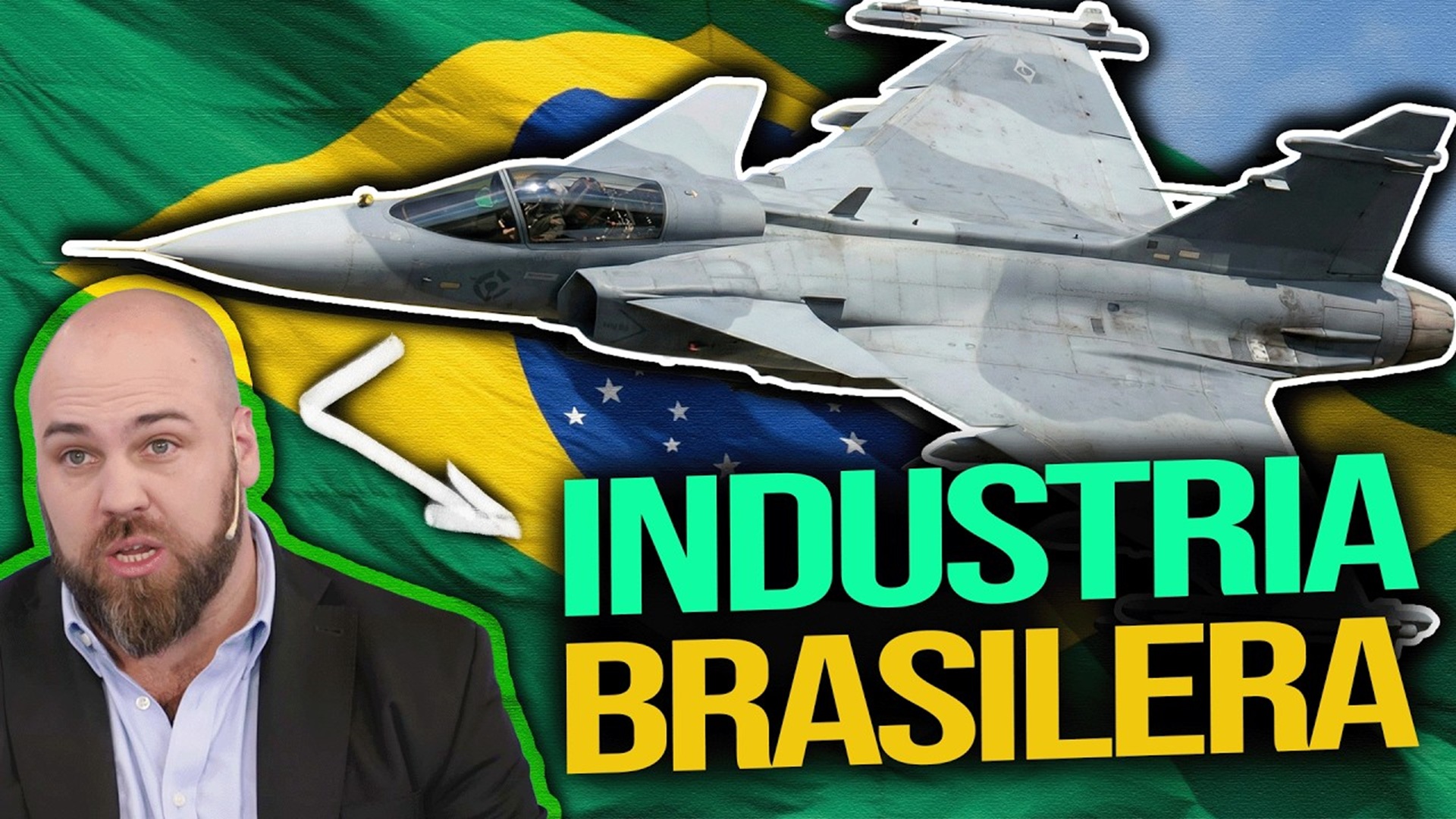Análise na TV argentina revela como o Brasil virou um monstro na defesa com a Embraer e a produção local dos caças Gripen.