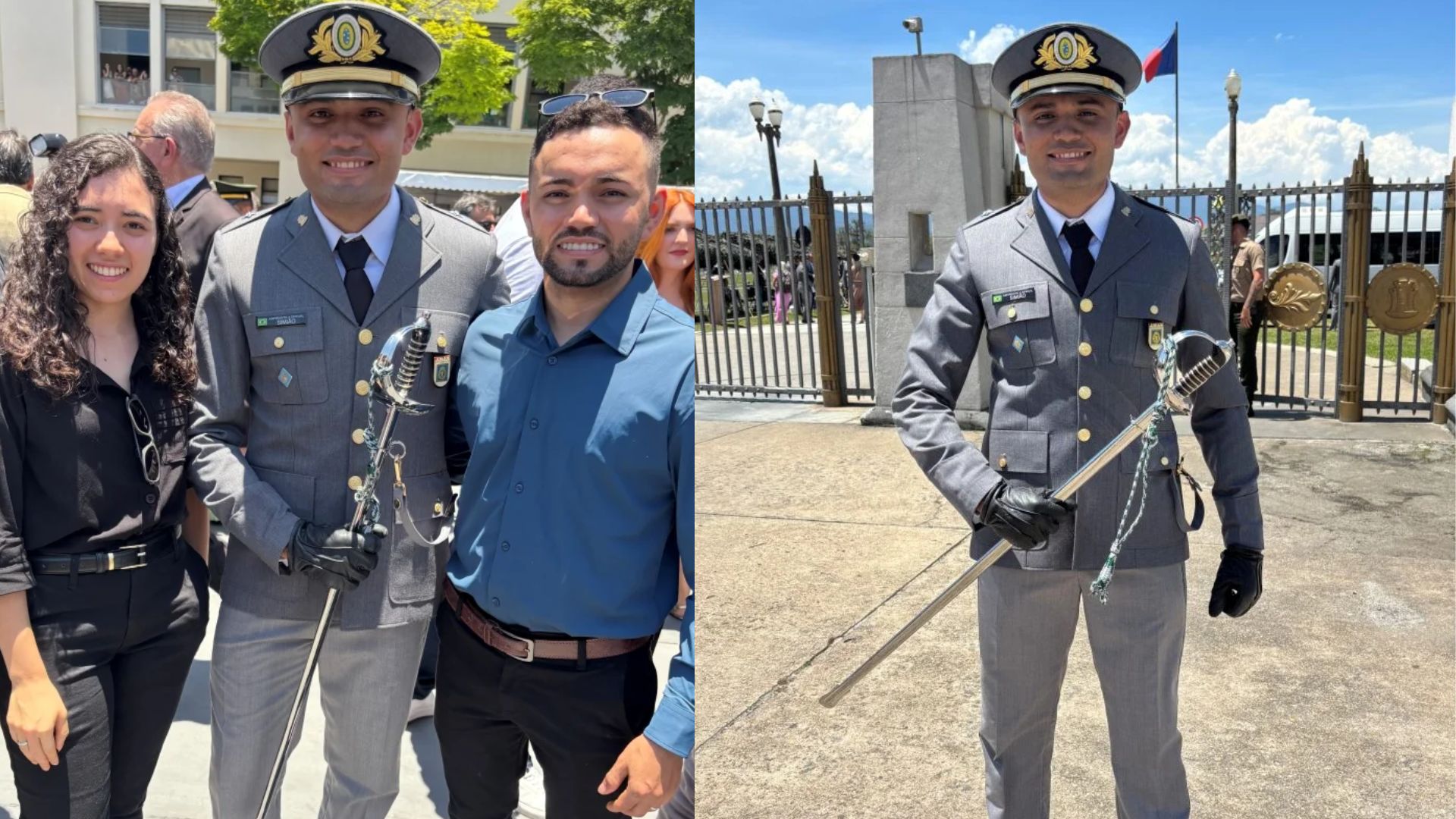 Oficial do Exército Brasileiro formado após estudar com materiais gratuitos e superar múltiplas tentativas no concurso.