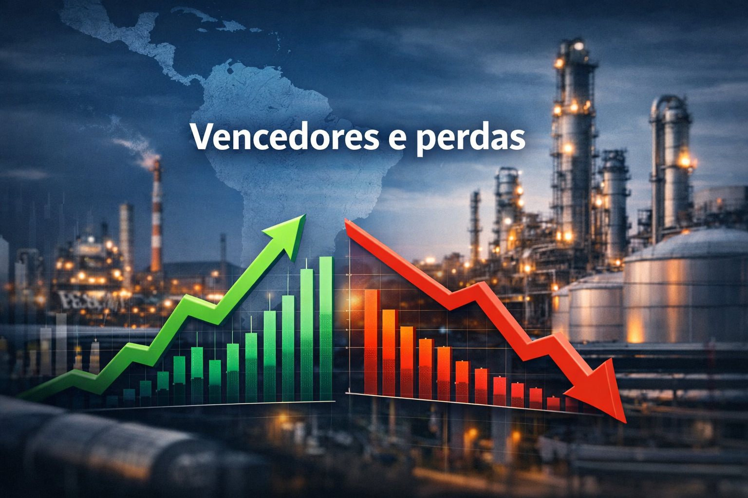 Petróleo e gás em 2025 expõem vencedores, derrotados e as apostas do Bradesco BBI para 2026