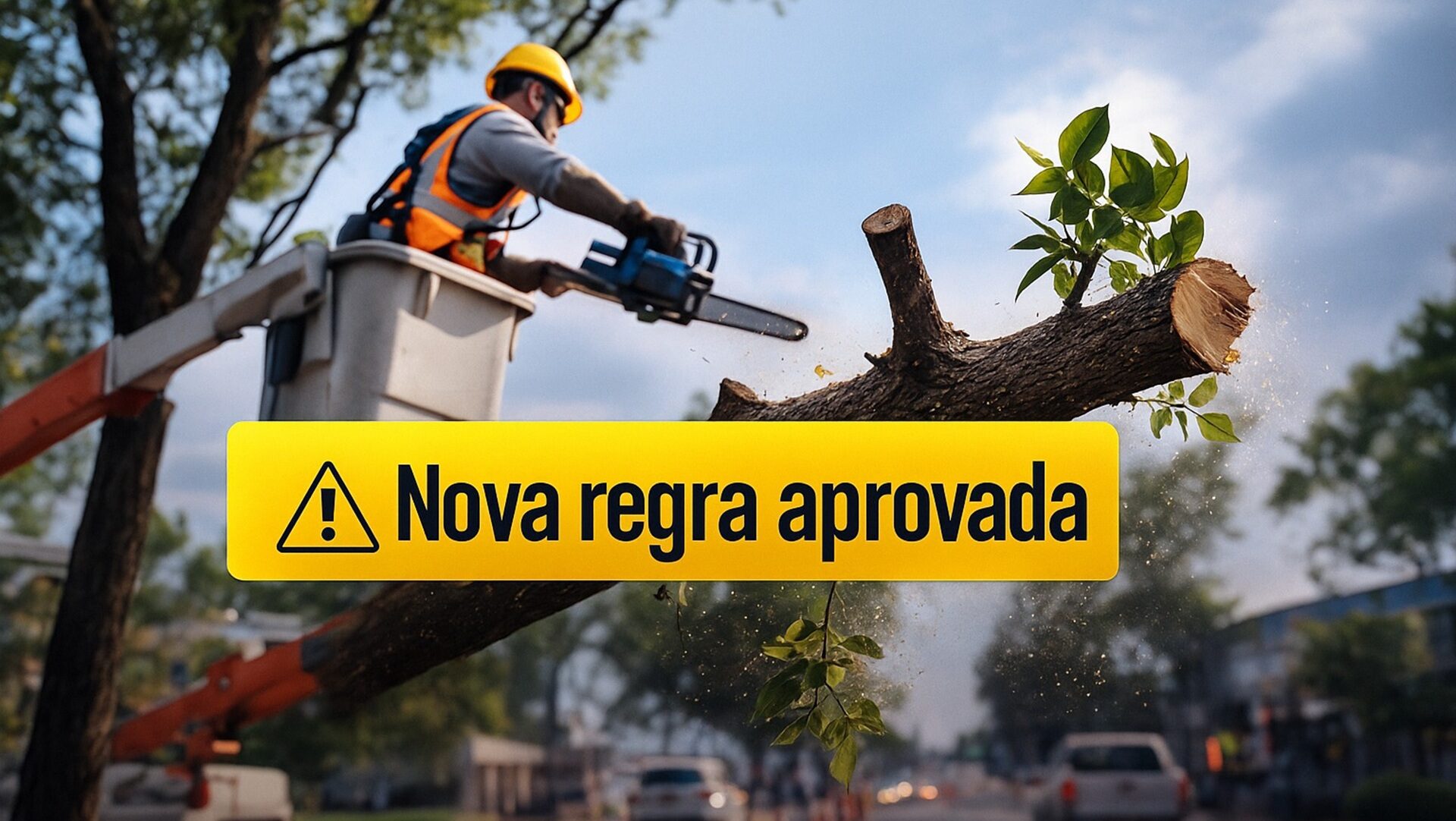 Senado libera poda e corte após 45 dias sem resposta ambiental e exige laudo técnico para situações de risco em áreas públicas e privadas