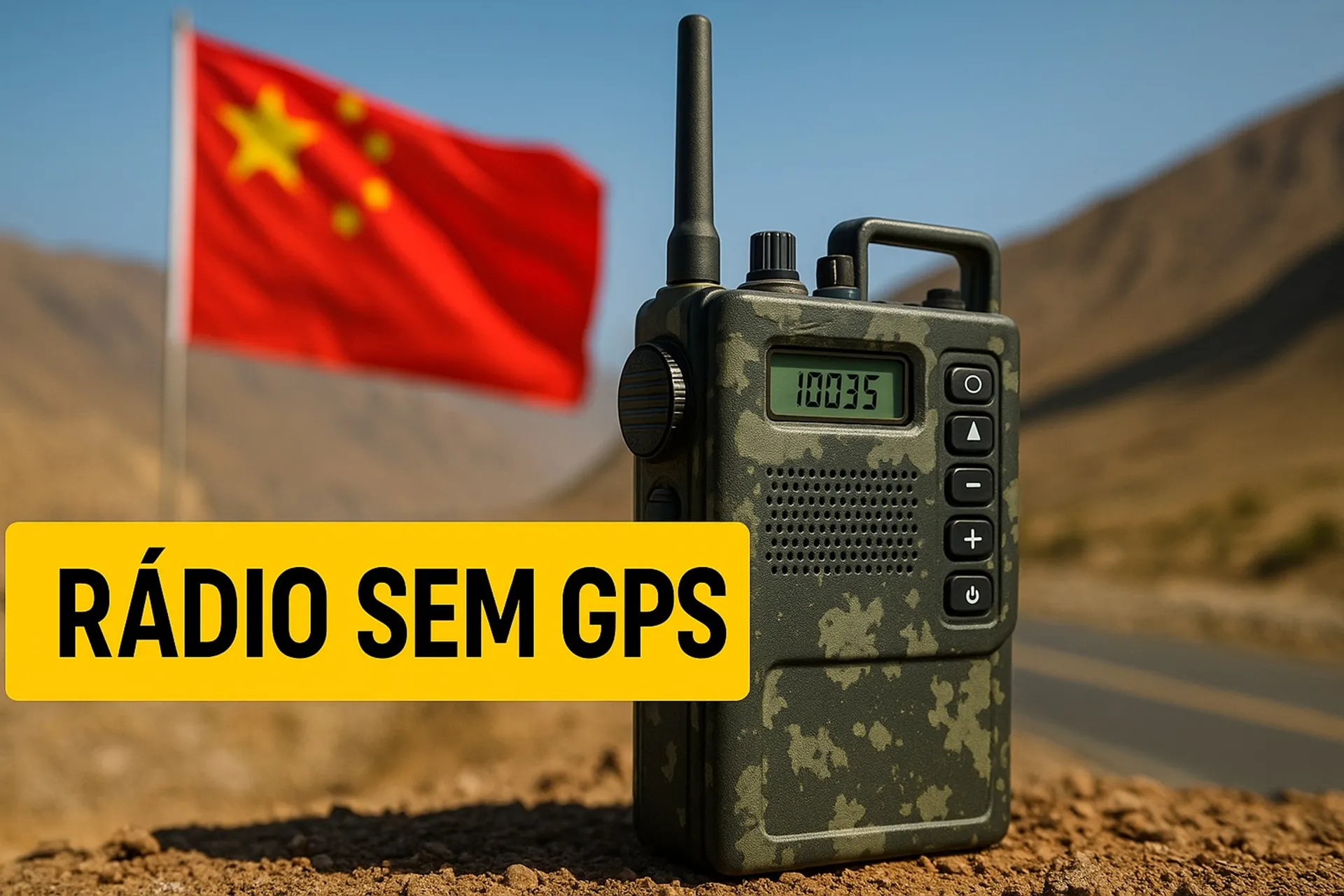 China testa rádio quântico portátil de 3 kg capaz de receber sinais a dezenas de quilômetros sem GPS, ampliando comunicações militares