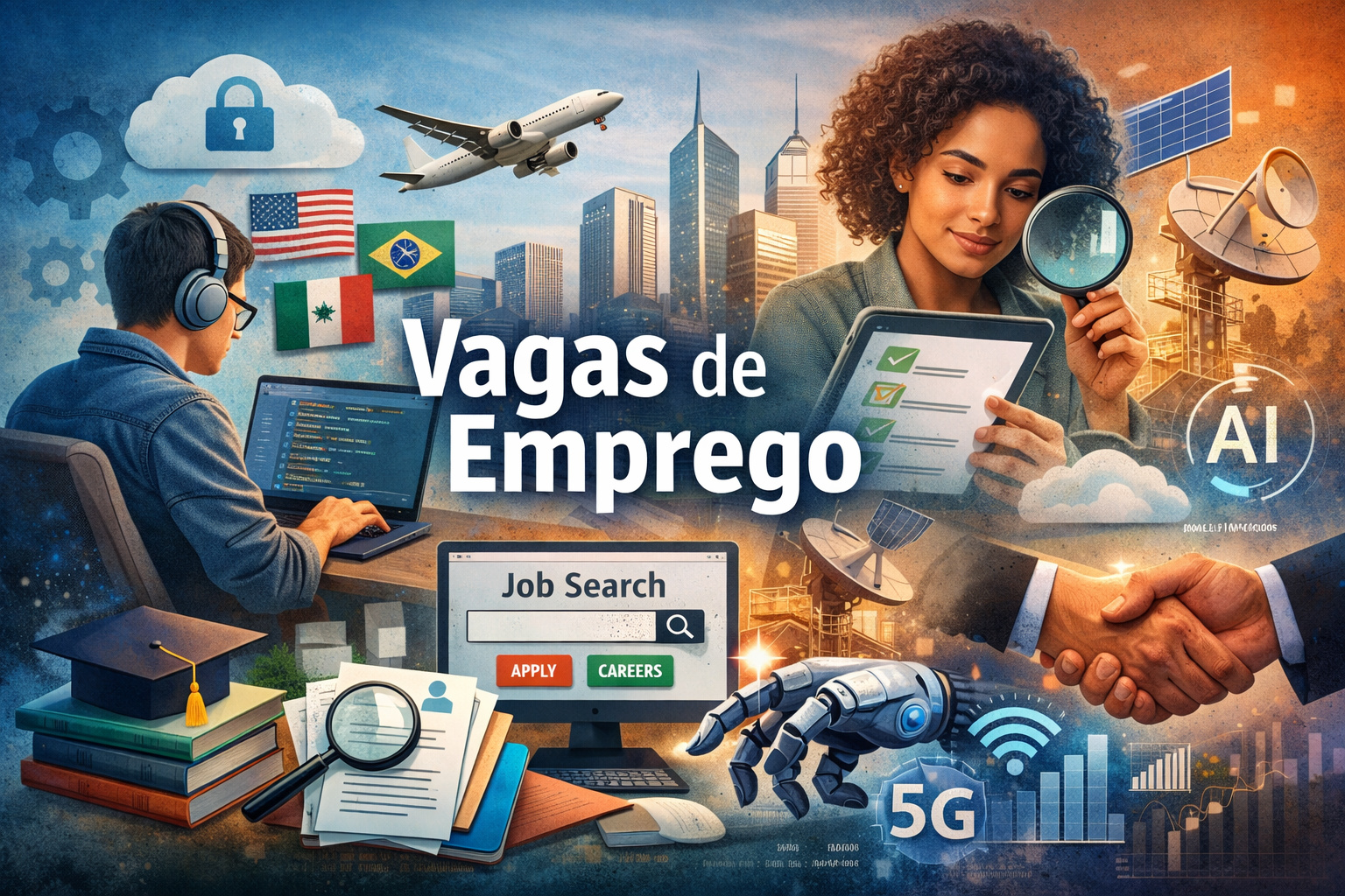 Vagas de emprego em tecnologia e inovação somam mais de 340 oportunidades no Brasil e no exterior em 2026